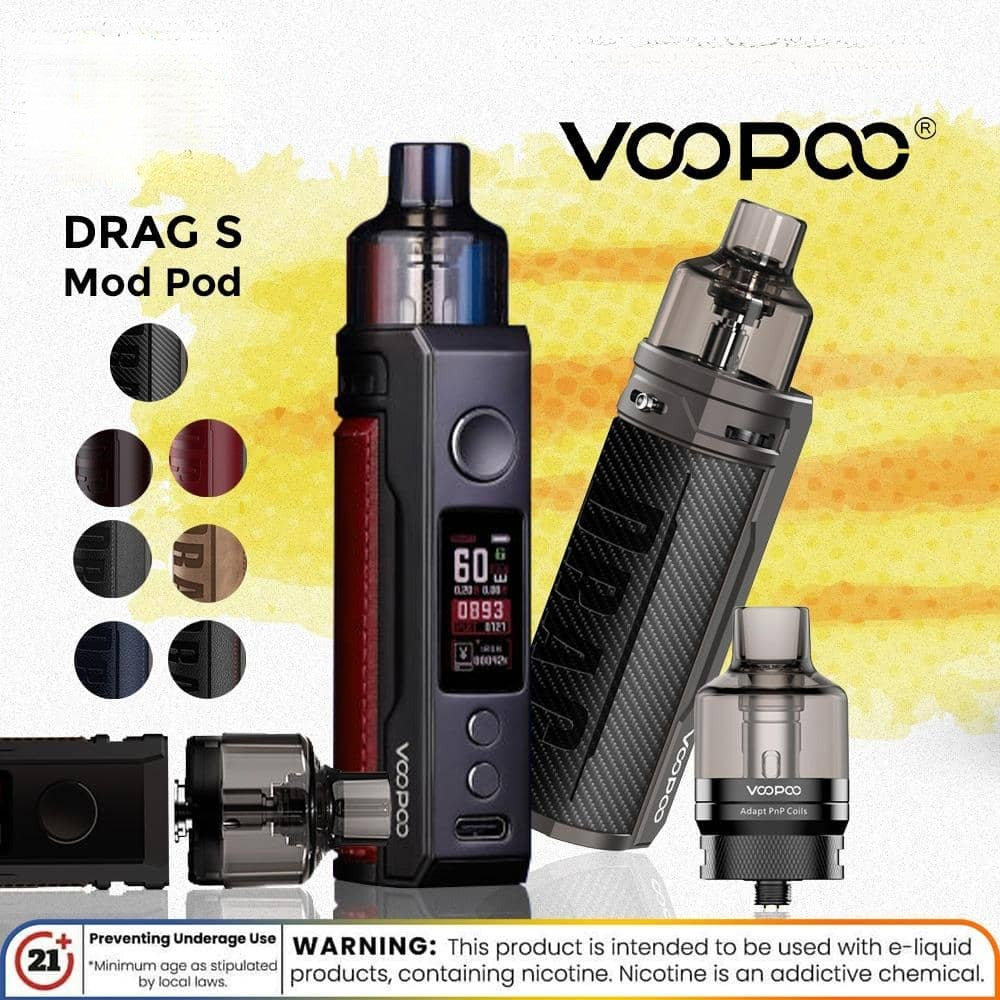 Voopoo Drag S 60W 2500mAh Pod Kit - Vape Here Store