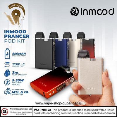 INMOOD PRANCER POD KIT - Vape Here Store