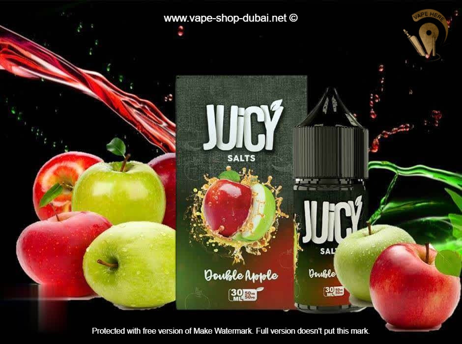 Double Apple - Juicy Salt - Vape Here Store