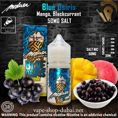 MEDUSA JUICE BLUE OSIRIS SALTNIC 30ML - CLASSIC SERIES - Vape Here Store