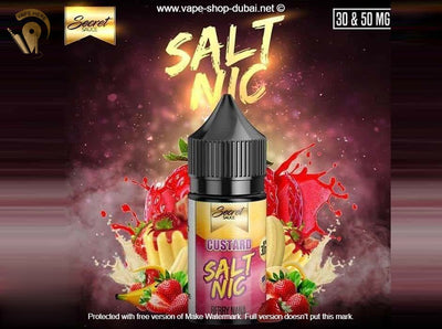 Custard -  Secret Sauce SaltNic - Vape Here Store