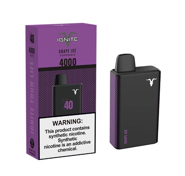 IGNITE – V40 (4000+ Puffs) Disposable Vape - Vape Here Store