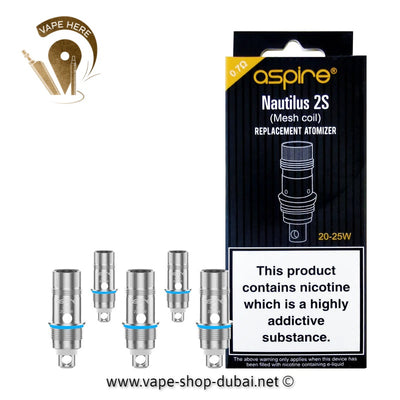 ASPIRE NAUTILUS REPLACEMENT COILS - Vape Here Store