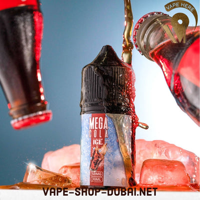 MEGA COLA ICE 30ML SALTNIC -GRAND E-LIQUID - Vape Here Store