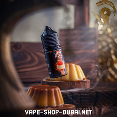 MEGA CUSTARD CARAMEL 30ML SALTNIC -GRAND E-LIQUID - Vape Here Store