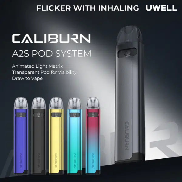 UWELL CALIBURN A2S POD SYSTEM - Vape Here Store