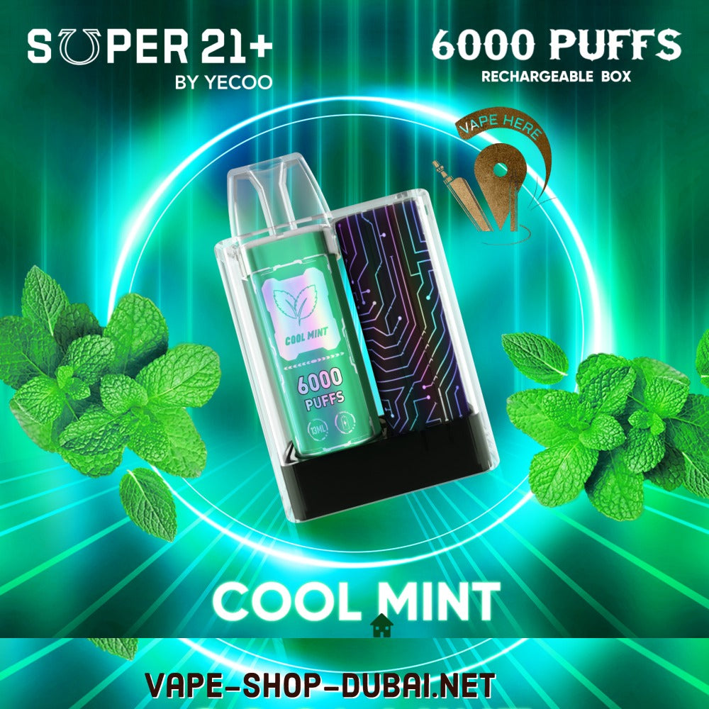 SUPER 21+ 6000 Puffs Disposable Kit UAE