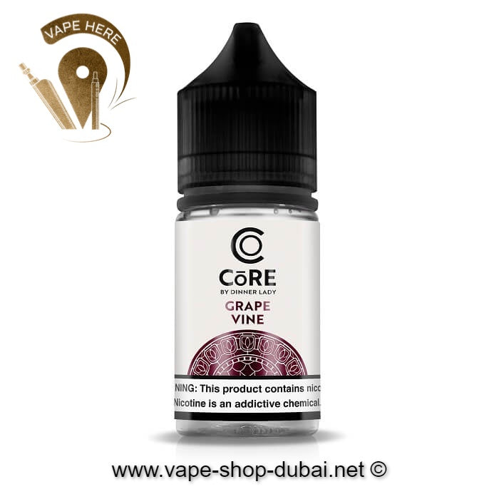 CORE BY DINNER LADY - GRAPE VINE (30ML) - Vape Here Store