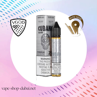 VGOD Cubano Silver Nic Salts - 30ml - Vape Here Store