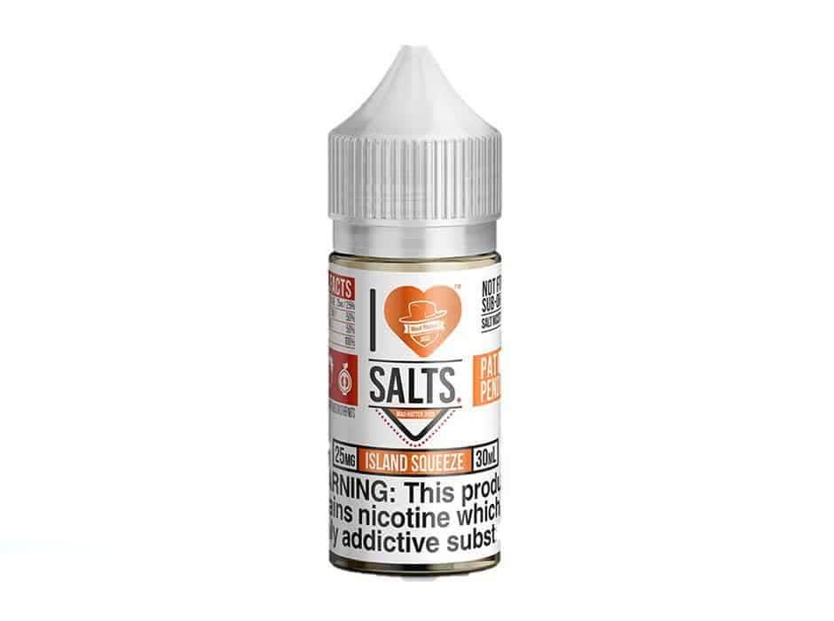 Island Squeeze (Strawberry Guava) -  I Love Salts / Mad Hatter Juice - Vape Here Store
