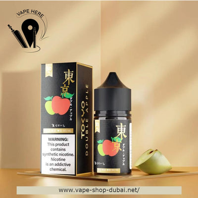 TOKYO DOUBLE APPLE SALTNIC 30ML- GOLDEN SERIES - Vape Here Store