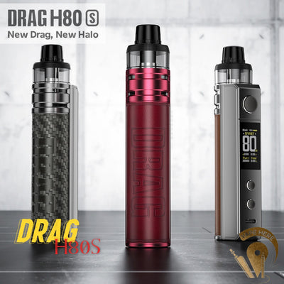 VOOPOO DRAG H80S Kit 80W Pod Vape 4.5ml PNP Pod 2 - Vape Here Store