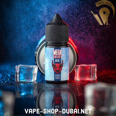 MEGA ENERGY ICE 30ML SALTNIC -GRAND E-LIQUID - Vape Here Store