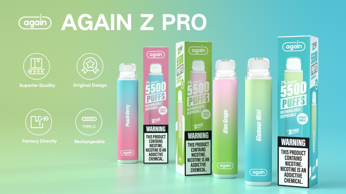 AGAIN Z PRO 5500 PUFFS DISPOSABLE VAPE - Vape Here Store