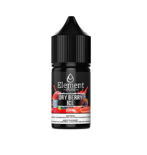 ELEMENT PURE - DRY BERRY ICE SALTNIC 30ML - Vape Here Store