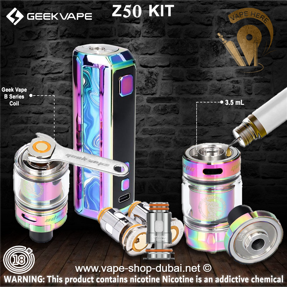 GEEKVAPE Z50 Kit 2000mAh - Vape Here Store