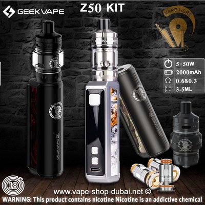 GEEKVAPE Z50 Kit 2000mAh - Vape Here Store