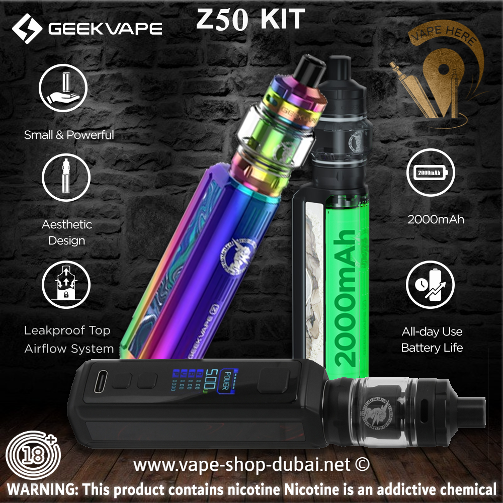 GEEKVAPE Z50 Kit 2000mAh - Vape Here Store