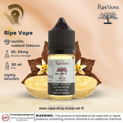 VCT Bold 30ml Saltnic - Ripe Vape - Vape Here Store