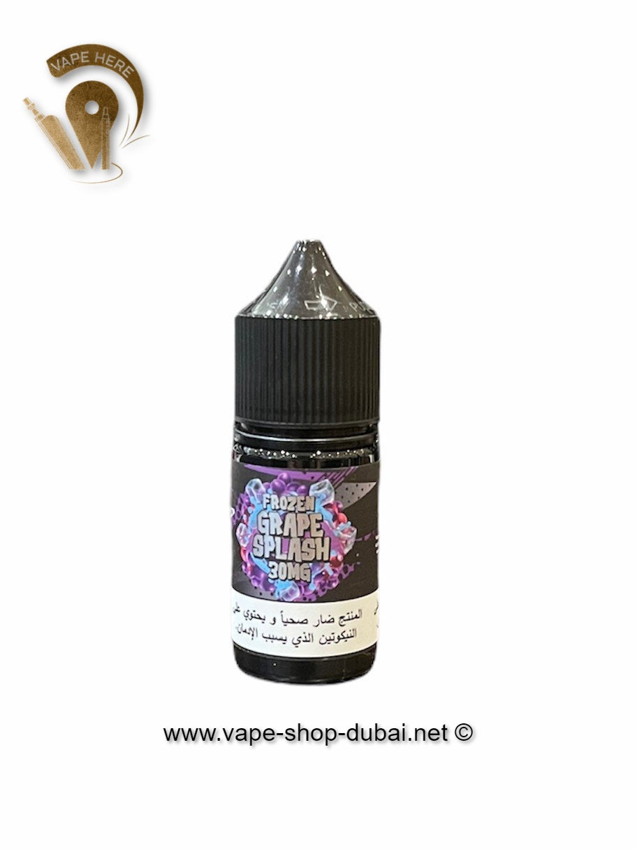 Frozen Grape Splash Saltnic by Sam Vapes - Vape Here Store