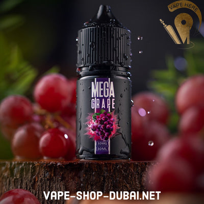 MEGA GRAPE 30ML SALTNIC -GRAND E-LIQUID - Vape Here Store