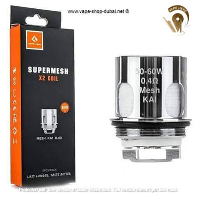 GEEKVAPE New Super Mesh coils – 5pcs\Pack (Clearance Offer) - Vape Here Store