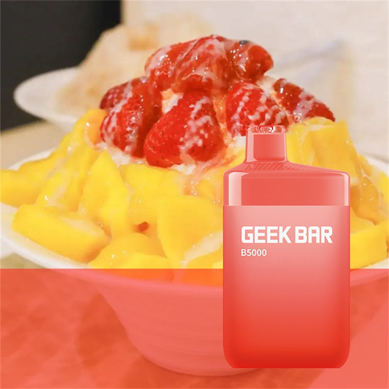 Geek Bar B5000 Rechargeable Disposable ( 0 ,20,50 mg) 5000 Puffs - Vape Here Store