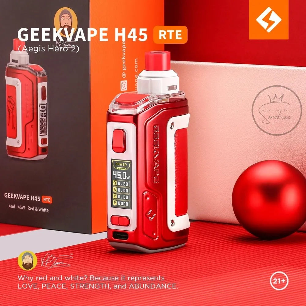 GEEKVAPE H45 (Aegis Hero 2) Pod Mod Kit 1400mah