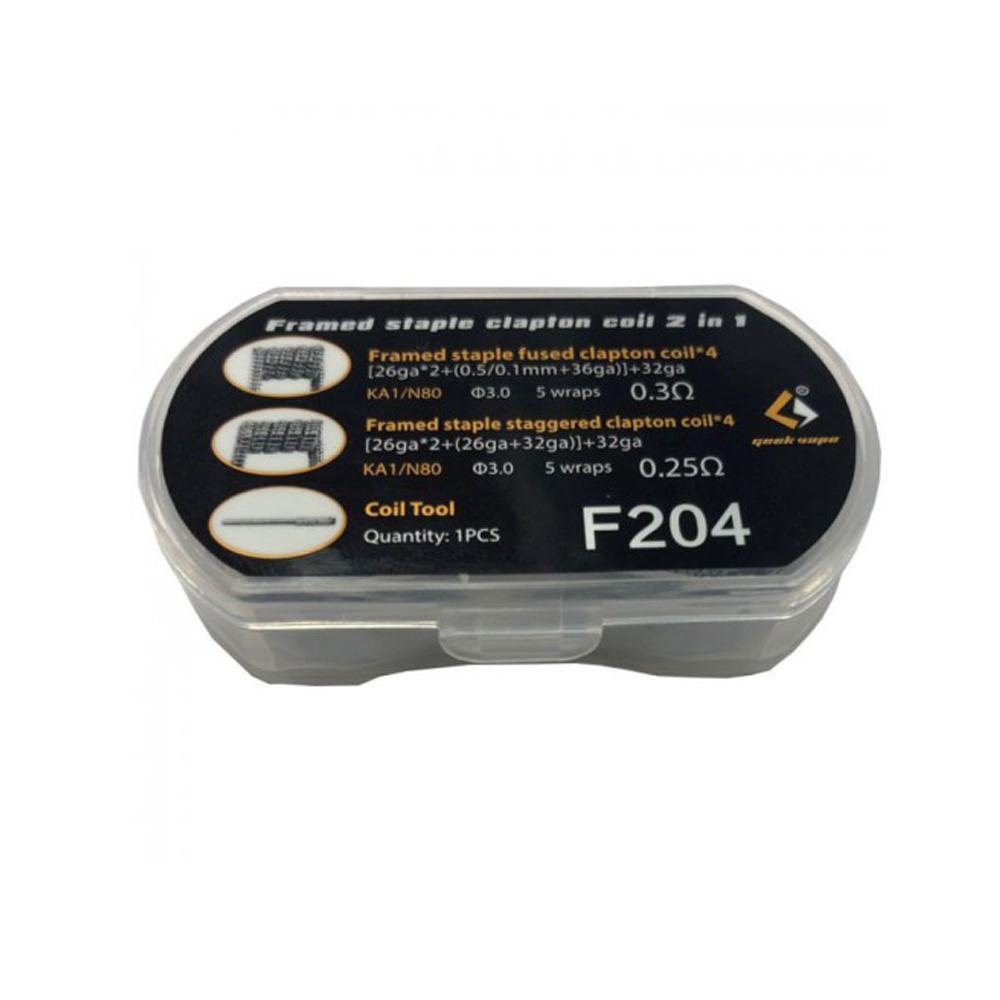 GEEKVAPE F204 FUSED CLAPTON 2 IN 1 PREBUILT COILS | Best Vape Store | Vape Shop Near to me | Vape Abu Dhabi Instagram | Vape Here Store GEEKVAPE F204 FUSED CLAPTON 2 IN 1 PREBUILT COILS | Best Vape Store | Vape Shop Near to me | Vape Abu Dhabi Instagram | Vape Here Store