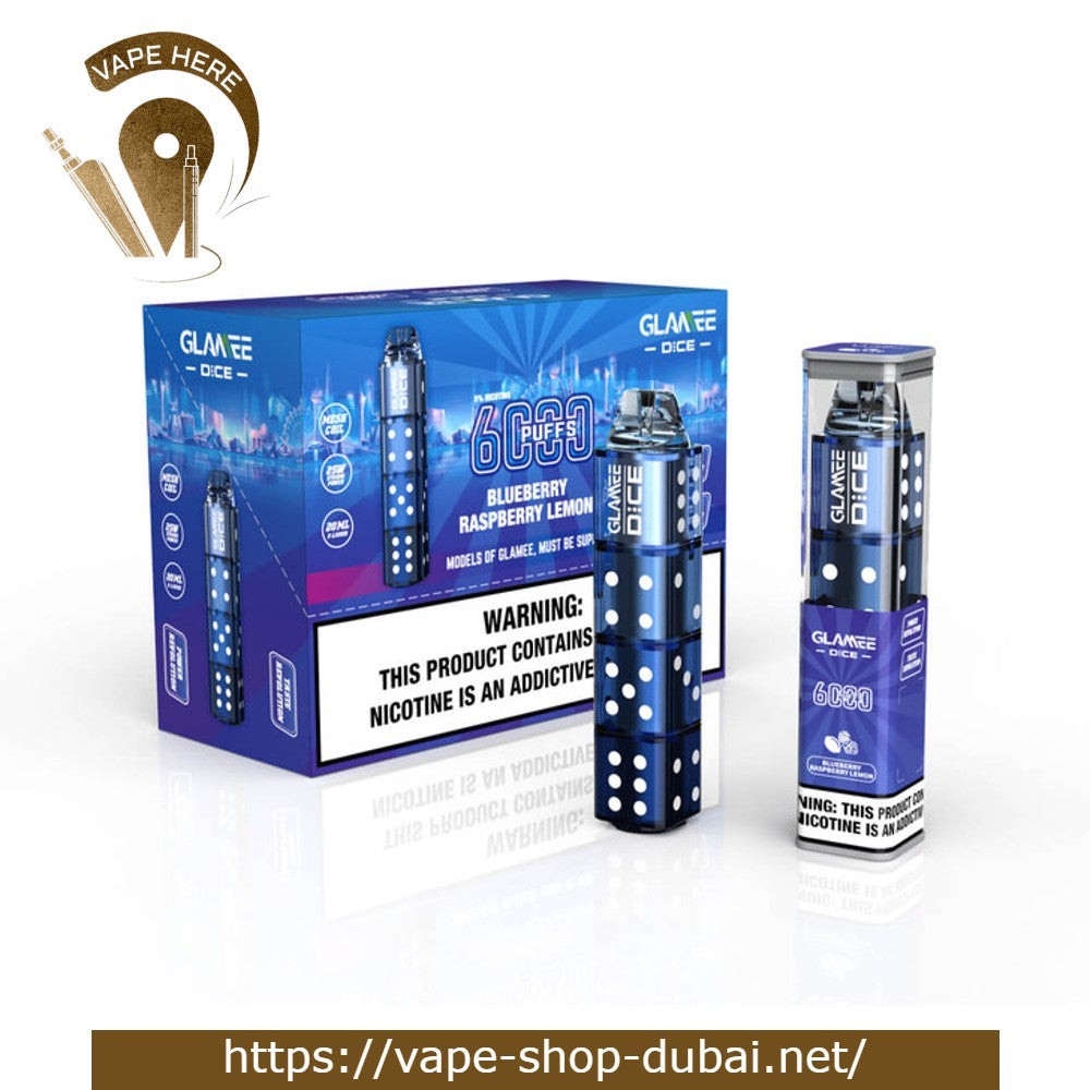Glamee Dice Disposable Device (6000 Puffs) - 50mg - Vape Here Store