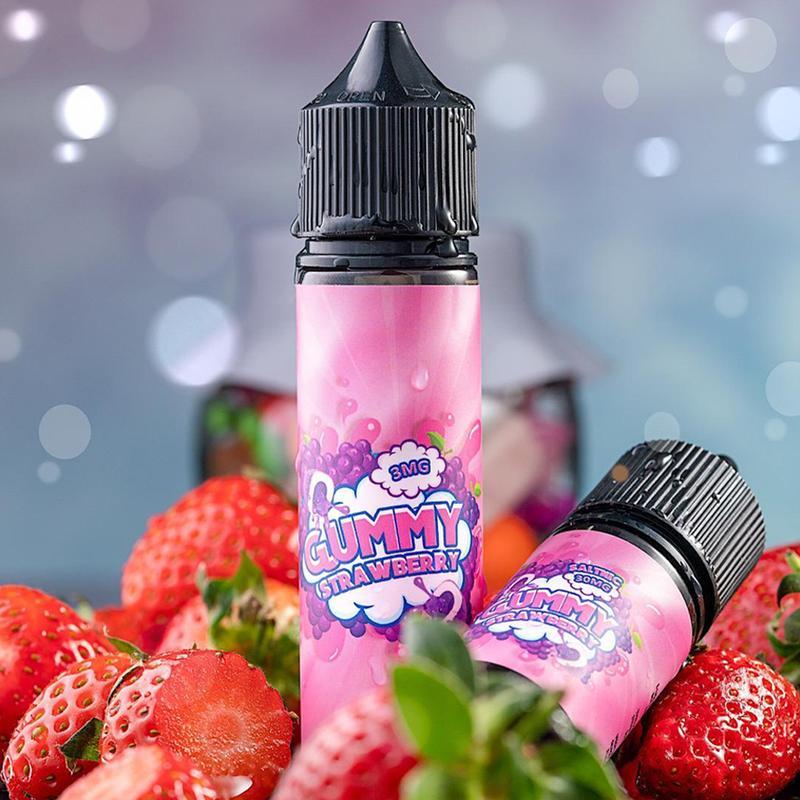 Strawberry 60ml E Liquid by Gummy Eliquid - Vape Here Store