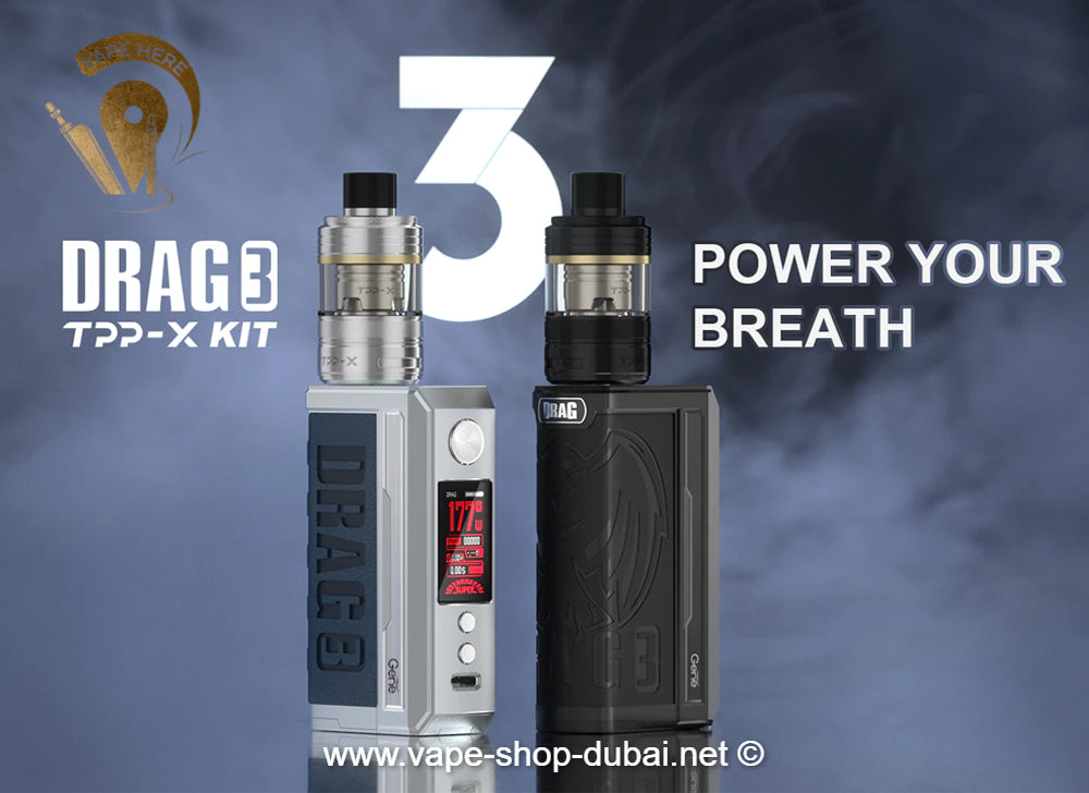 VOOPOO DRAG 3 TPP-X KIT - Vape Here Store