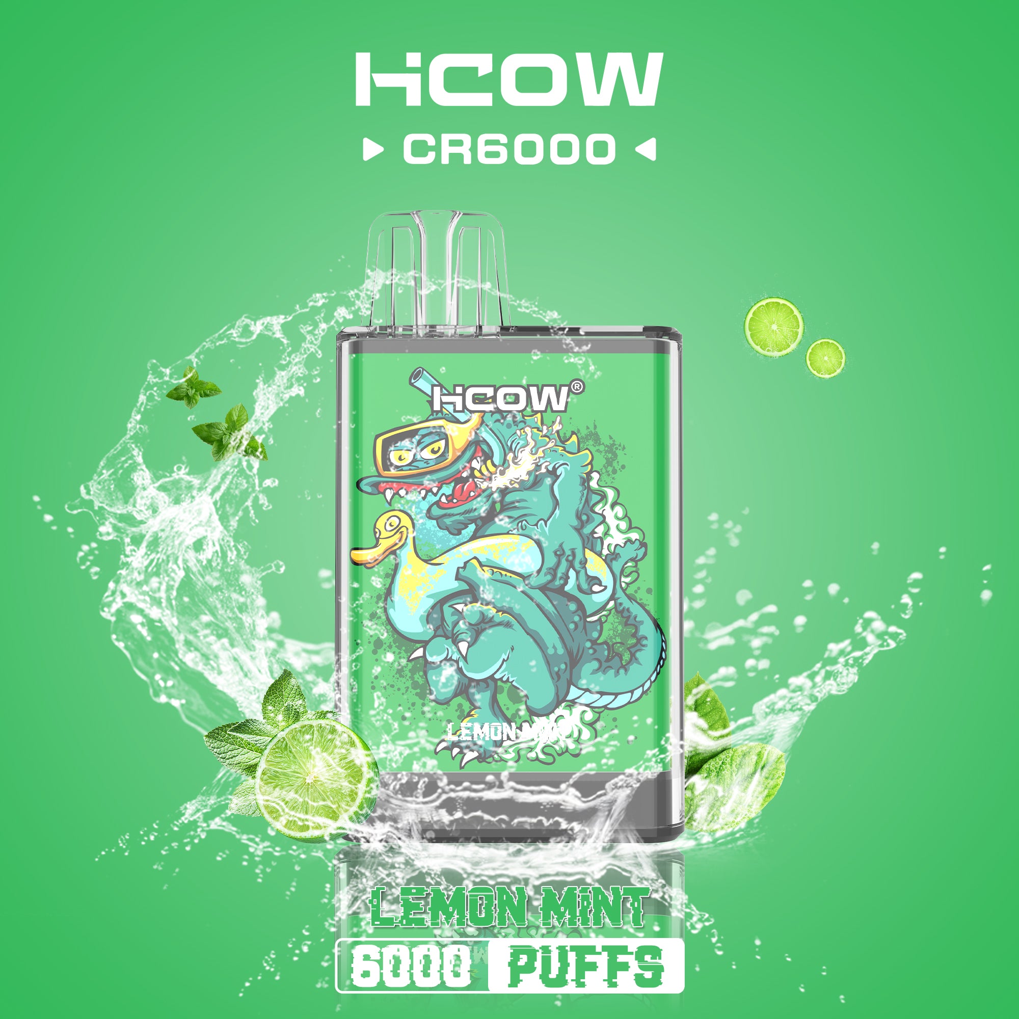 HCOW CR6000 Disposable Vape – 6000 Puffs - Vape Here Store