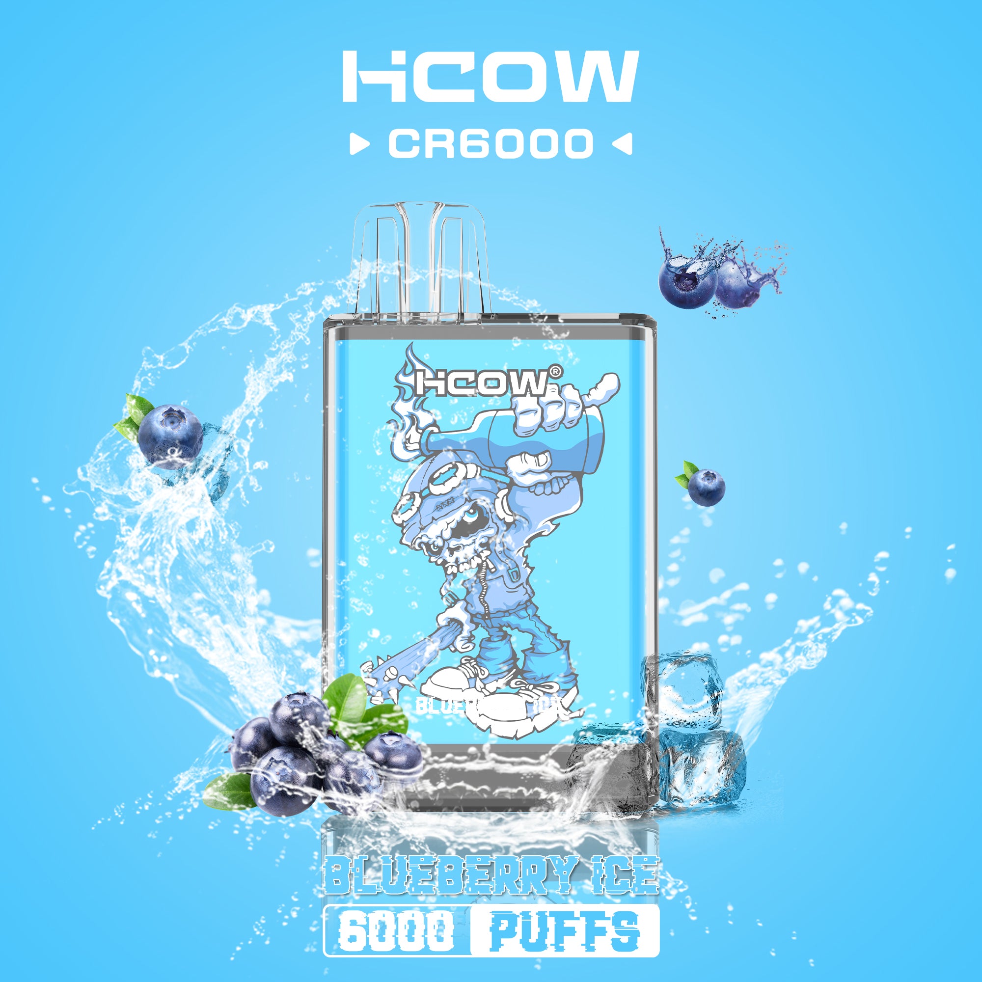 HCOW CR6000 Disposable Vape – 6000 Puffs - Vape Here Store