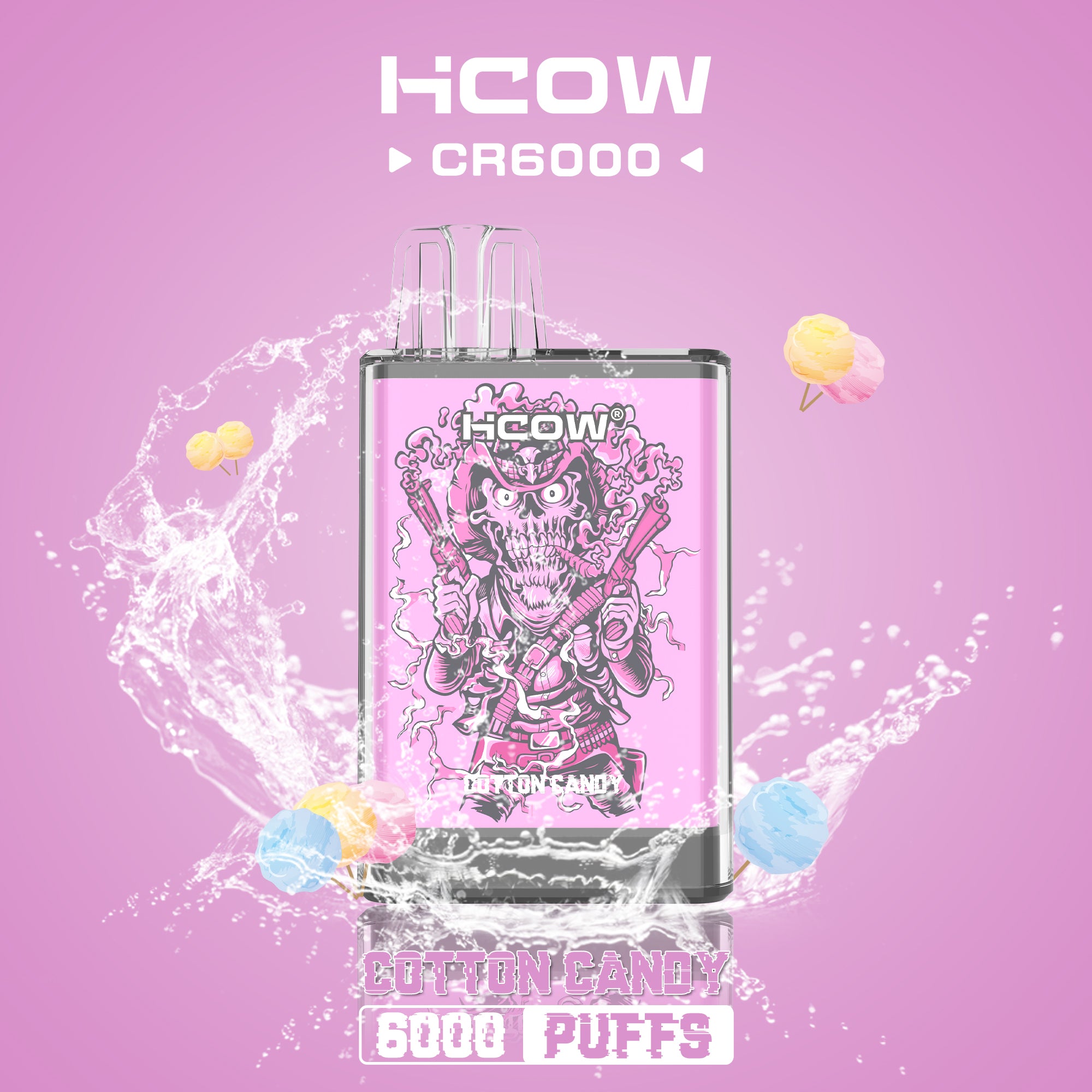 HCOW CR6000 Disposable Vape – 6000 Puffs - Vape Here Store