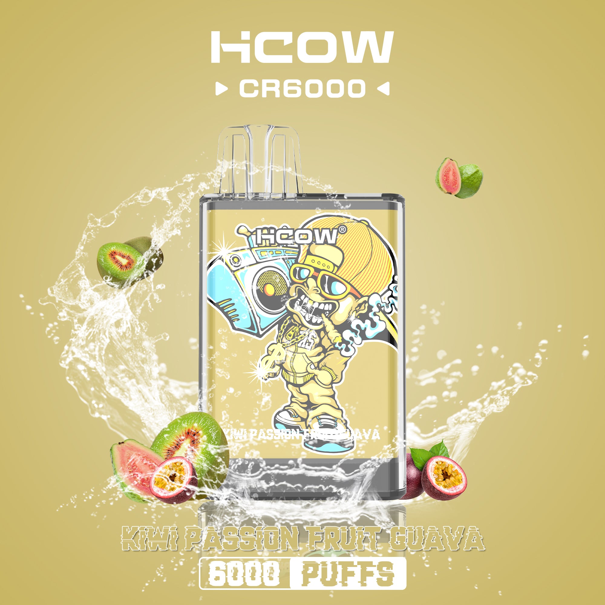 HCOW CR6000 Disposable Vape – 6000 Puffs - Vape Here Store