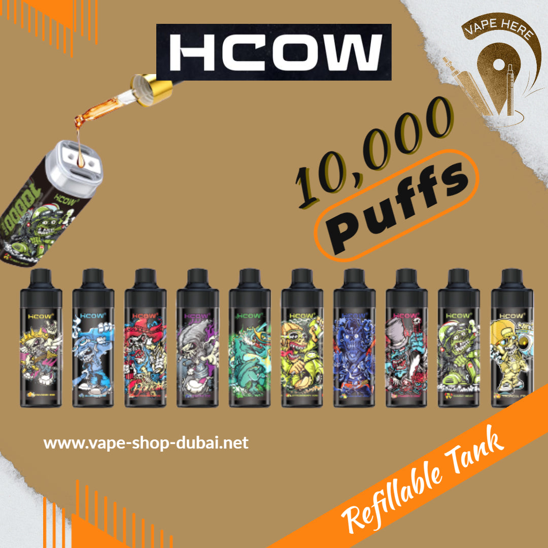 HCOW RF10000 Disposable Vape – 10,000 Puffs - Vape Here Store