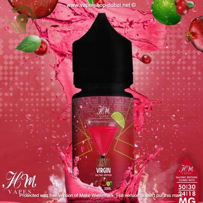 Cosmo Virgin 30ml Saltnic by HM Vapes - Vape Here Store