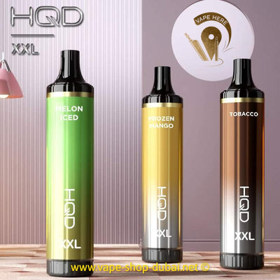 HQD XXL DISPOSABLE 4500 PUFFS - Vape Here Store