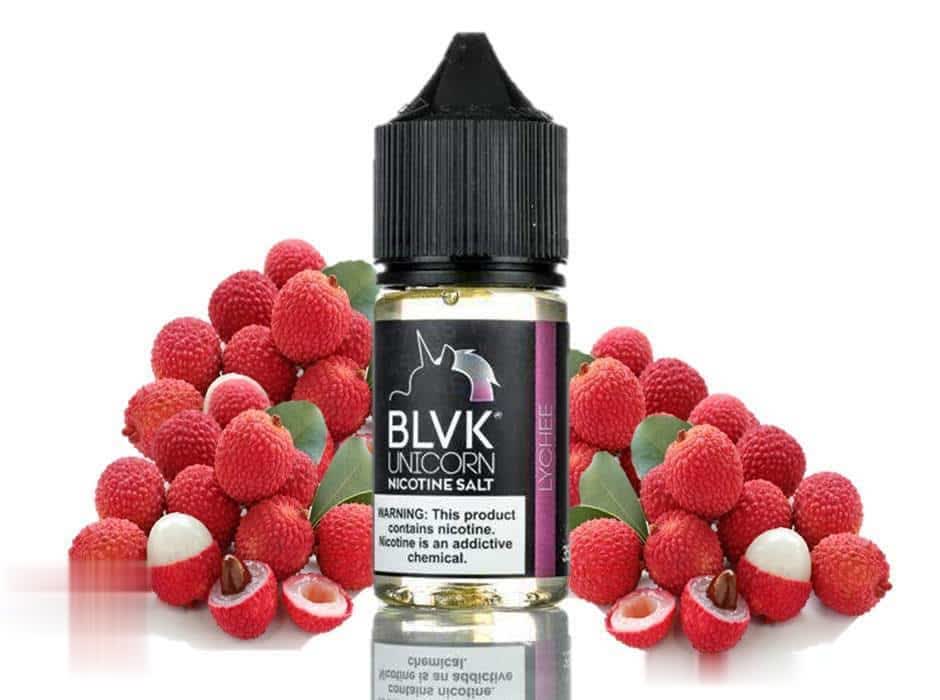 BLVK LYCHEE SlatNic 30ml - BLVK UNICORN SERIES - Vape Here Store