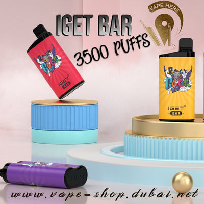 IGET BAR DISPOSABLE VAPE (3500 PUFFS) - Vape Here Store