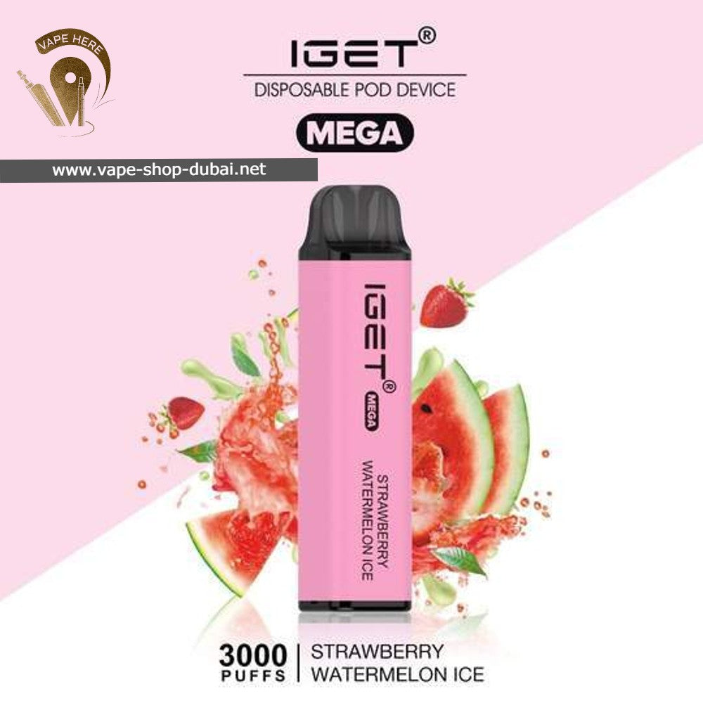 IGET MEGA Disposable Vape 3000 Puff - Vape Here Store