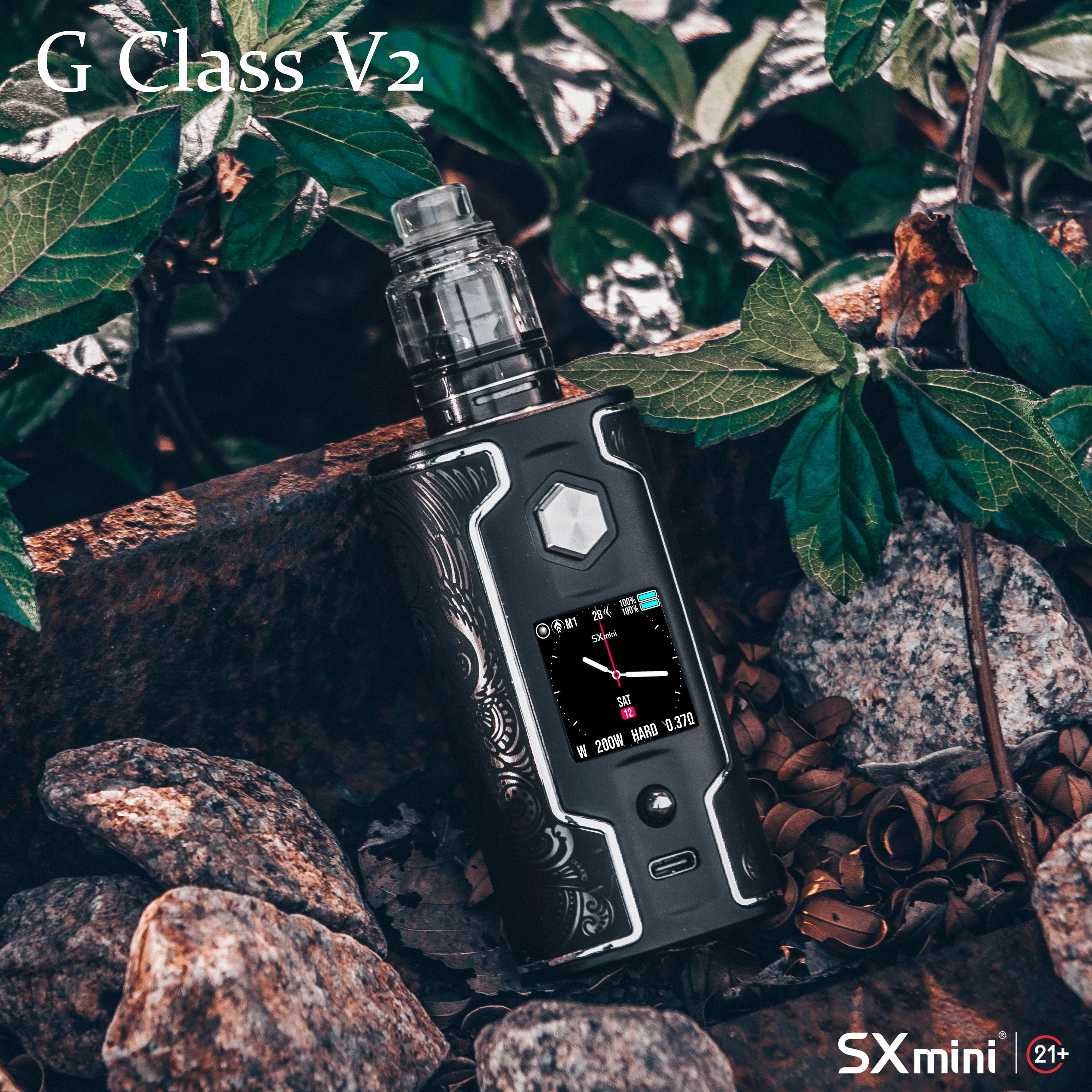 SXMINI G2 ABS BATTERY DOOR 200W BOX MOD - Vape Here Store