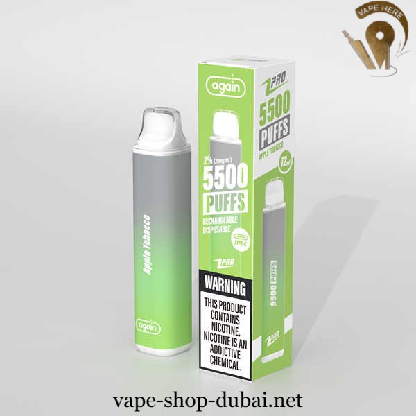 AGAIN Z PRO 5500 PUFFS DISPOSABLE VAPE - Vape Here Store