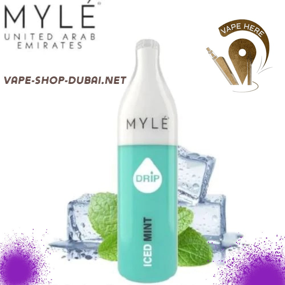 Myle - Drip 2000 Puffs Disposable Pen Iced Mint UAE Dubai