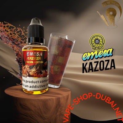 EMESA KAZOZA (COLA) SALTNIC 30ML - Vape Here Store