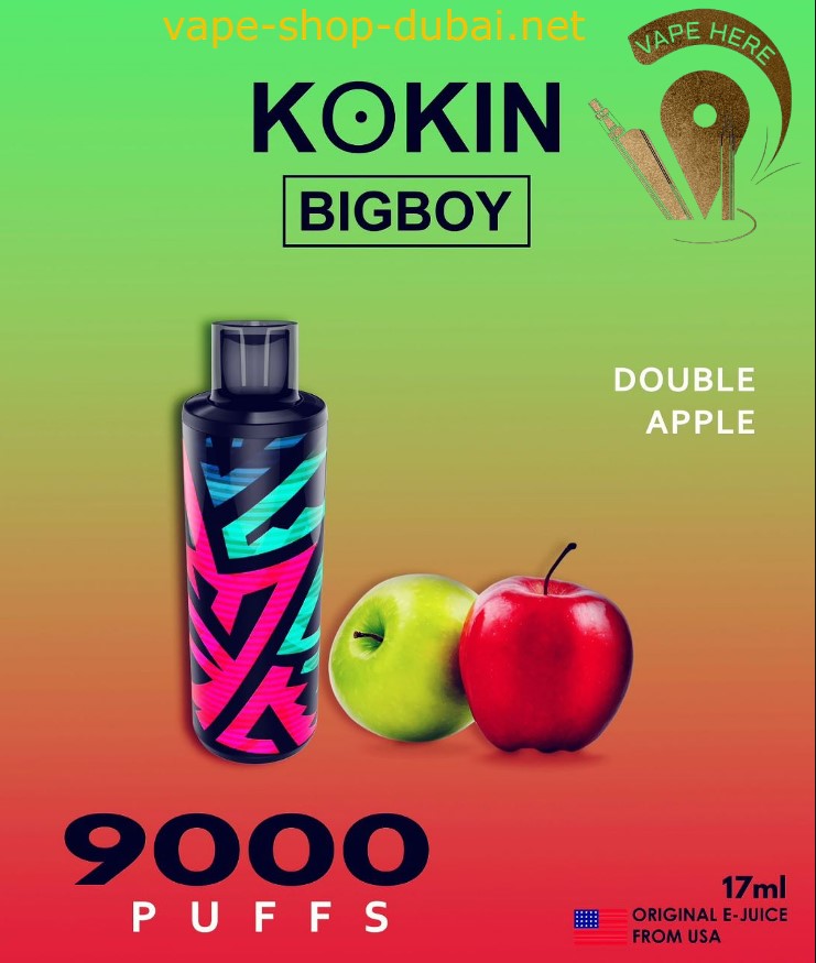 KOKIN BIG BOY 9000 PUFFS DISPOSABLE VAPE | Buy Dubai Vape | Vape Here Store