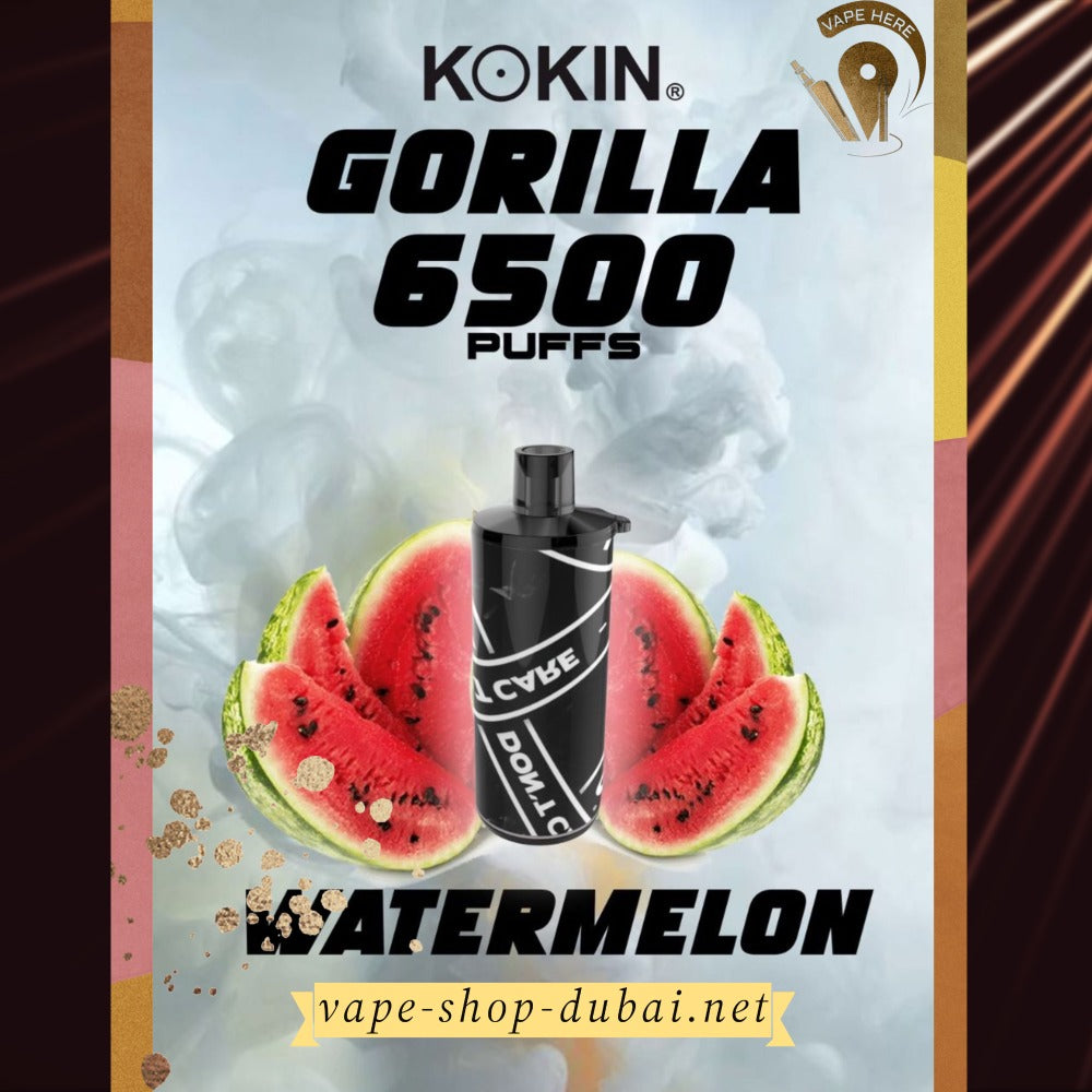 KOKIN GORILLA  6500 PUFFS DISPOSABLE VAPE