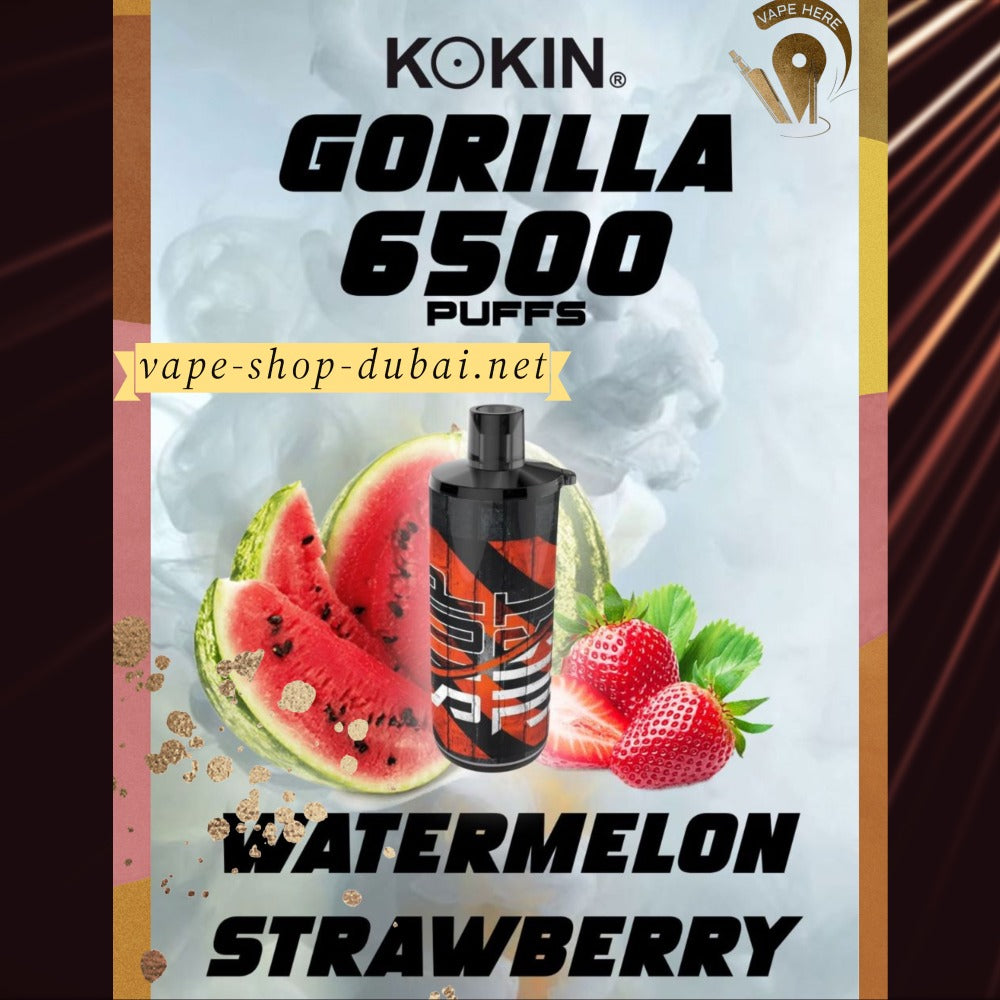 KOKIN GORILLA  6500 PUFFS DISPOSABLE VAPE