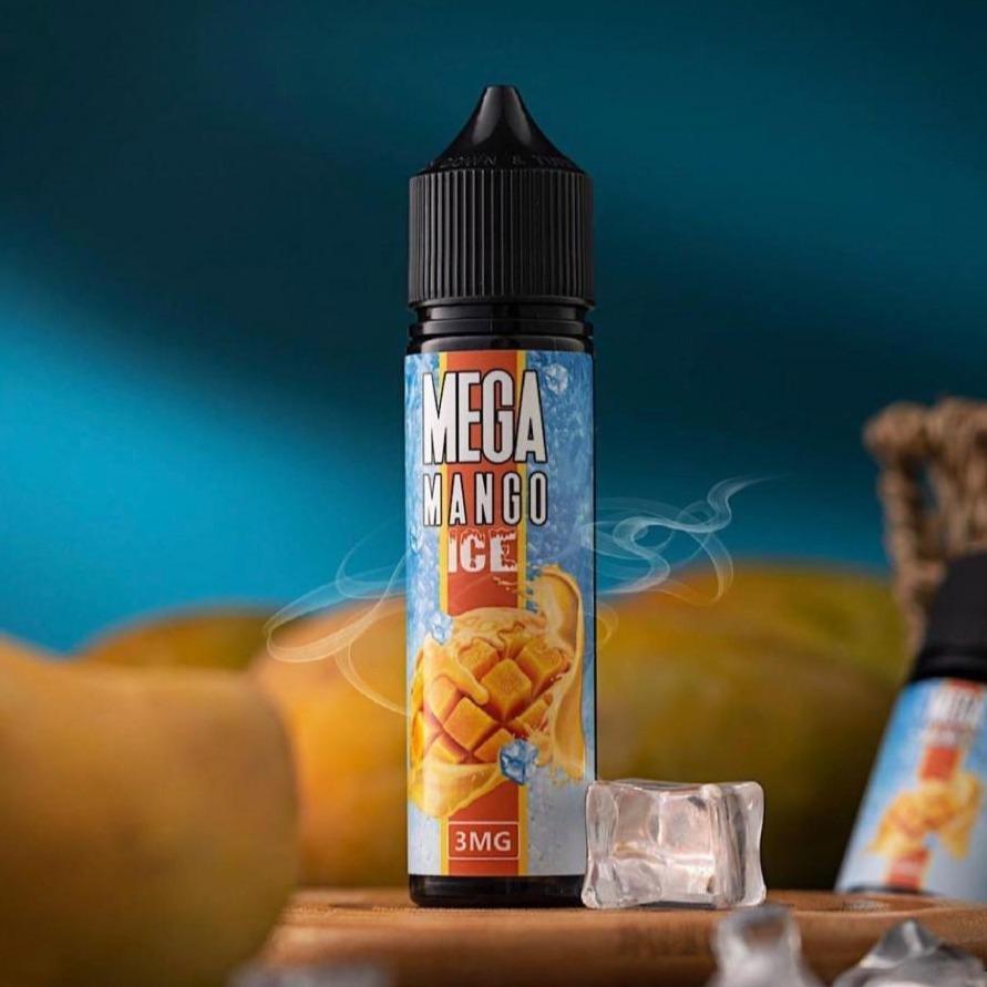 Mega Mango Ice 60ml E Liquid - Grand E-Liquid - Vape Here Store
